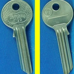 Schlüsselrohling Börkey 1199 Profil B 13 Lang - für BKS Profilzylinder