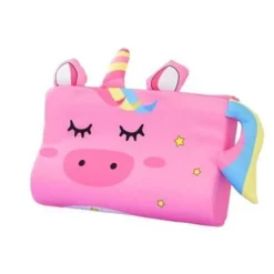 Schlummerkids Kinderkissen Einhorn, ergonomisch, atmungsaktiv, waschbar, 50x30
