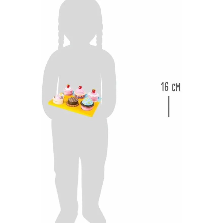 Schneide-Cupcakes und Torten