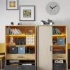Schrank Qubic QB-05 Jugendzimmerschrank Kommode Hochschrank LED