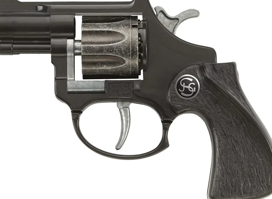 Schrödel 195 0150 - Polizei Set R8-Junior Pistole Pistolengürtel Handschellen