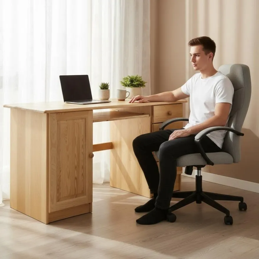 Schreibtisch Computertisch Schreibtisch Echtholz Echtholz Tisch Büromöbel Tische