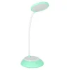 Schreibtischlampe Tragbar USB Farbsteuerung Kabellos, dimmbar, 3 Stunden Licht, Mint