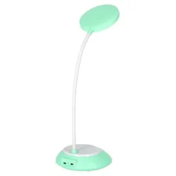 Schreibtischlampe Tragbar USB Farbsteuerung Kabellos, dimmbar, 3 Stunden Licht, Mint