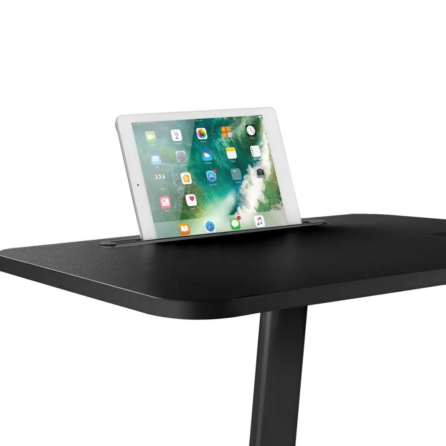 Schreibtisch Laptopständer mit Fußstütze Tisch Notebooktisch Tablettisch Tablet