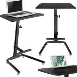 Schreibtisch Laptopständer mit Fußstütze Tisch Notebooktisch Tablettisch Tablet