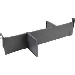 Schubladenteiler Set Emuca Grau Anthrazit