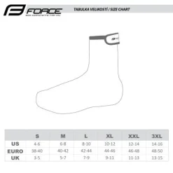 Schuhüberzug Rennrad FORCE PU DRY ROAD