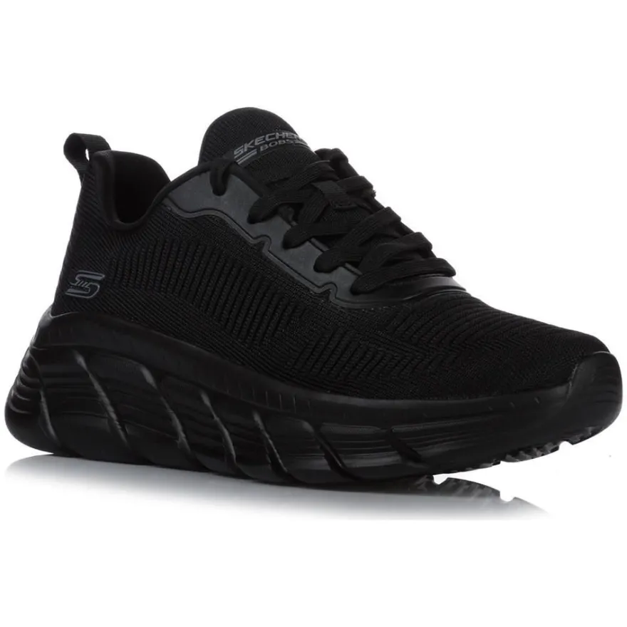 Schuhe Skechers Bobs B Flex Hi schwarz
