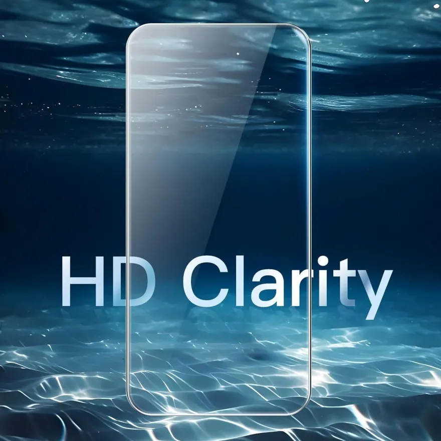 Schutzfolie für iPhone 15 6,1 Zoll Displayschutz 9H Glas Folie HD Klar 3 Stück