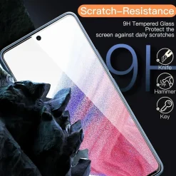 Schutzfolie Samsung Galaxy A53 A52 A52s 5G 9H Panzer Glas Displayschutz 3er