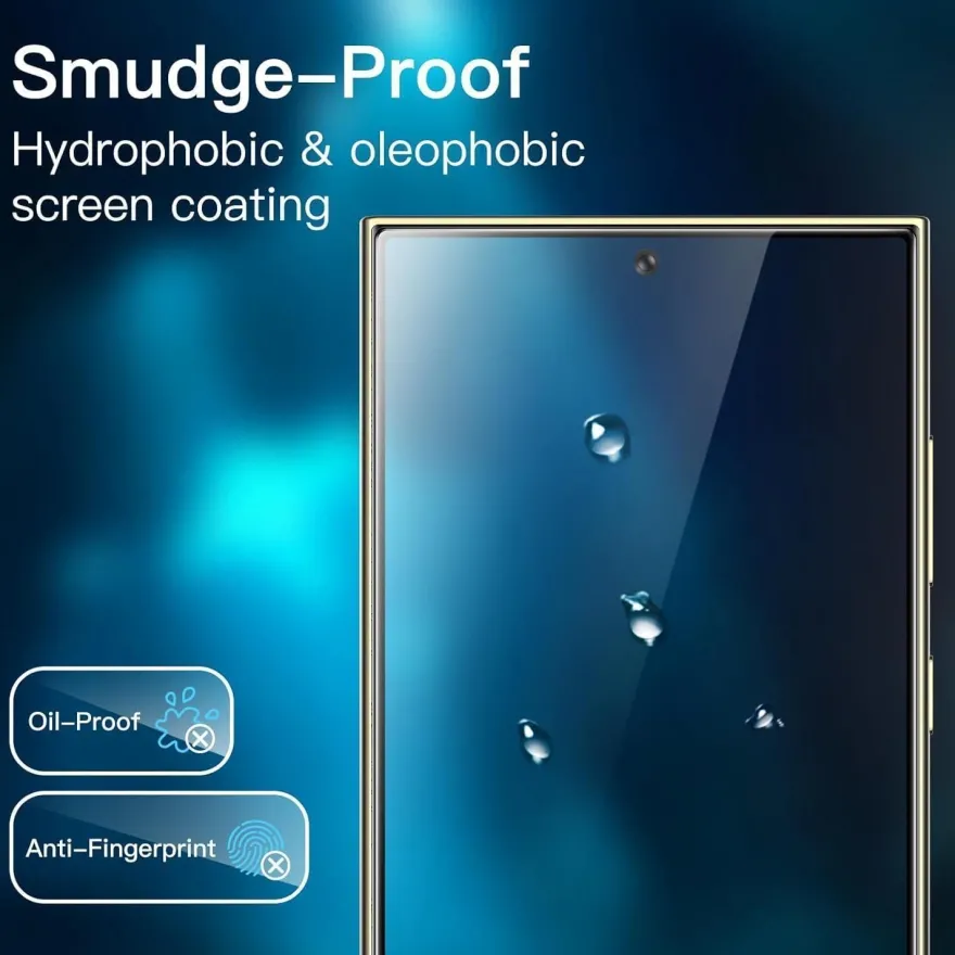 Schutzfolie Samsung Galaxy S24 Ultra 5G 6,8 Zoll Gehärtetes Glas Displayschutz