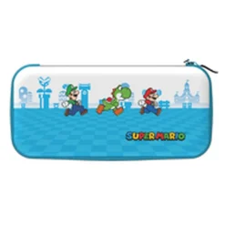 Schutzhélle PDP Deluxe Slim fér Nintendo Switch, blau-weiß