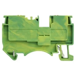 Schutzleiter-Reihenklemme 2.5mm2 gelb-grün Erdungsklemme UL 3862