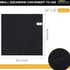 Schwarze Mikrofaser Spültücher 30x30cm - 10er Set fusselfrei & saugfähig