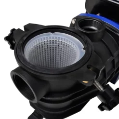 Schwimmbadpumpe Umwälzpumpe Poolpumpe Pumpe elektronik blau 500W