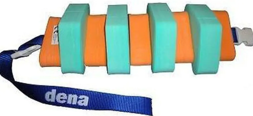 Schwimmgürtel Kinder mit Sicherheitsverschluß 60cm Länge Farbe Grün