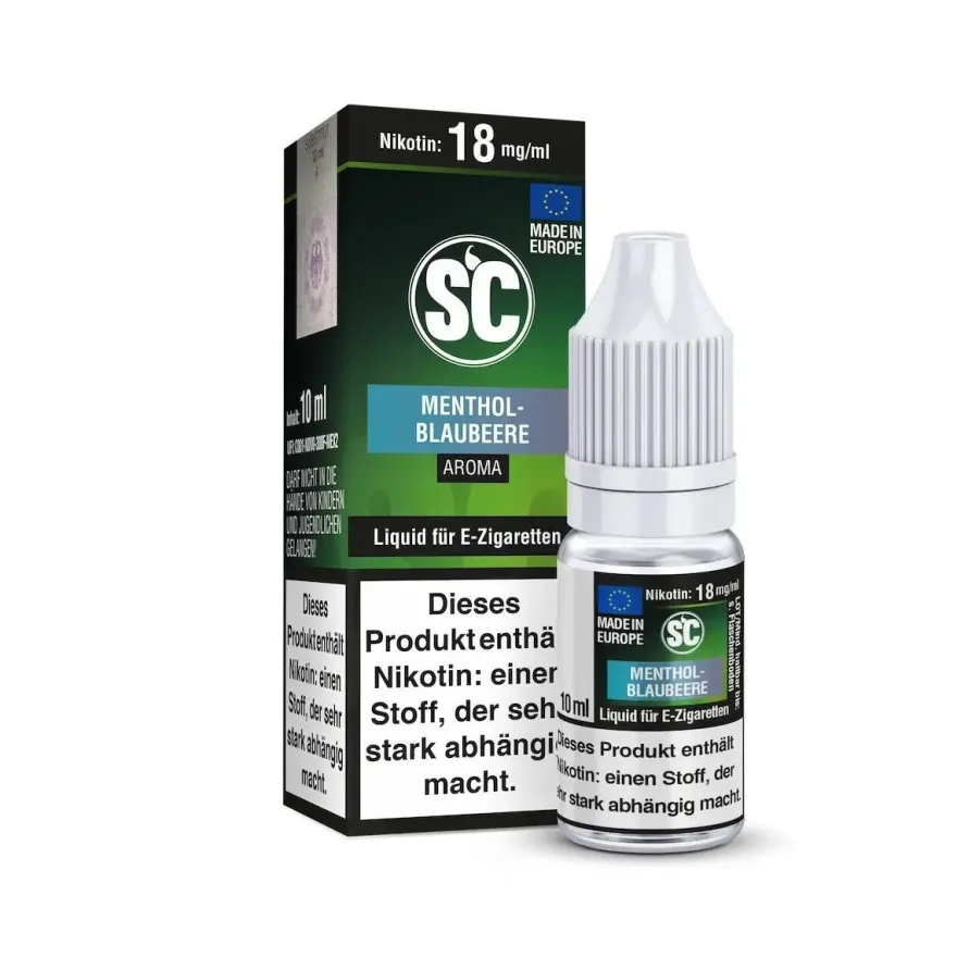 SC Menthol-Blaubeere Liquid 10ml