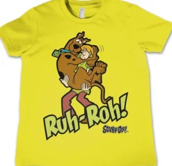 Scooby Doo Ruh-Ruh Kids Tee Kinder T-Shirt Yellow