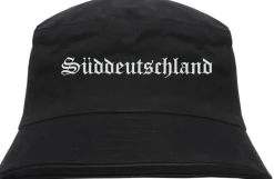 Süddeutschland Fischerhut - Altdeutsch - bestickt - Bucket Hat Anglerhut Hut