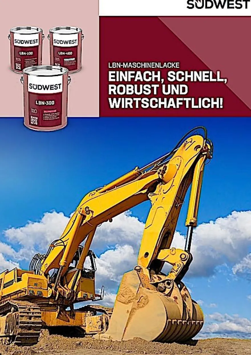 Südwest LBN Bautz - Premium-Lack für Traktor Schlepper Landmaschinen Fahrzeuge