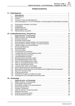 Seat Alhambra (95-10) Benzin 2,0l Einspritz- Zündanlage Reparaturanleitung eBook