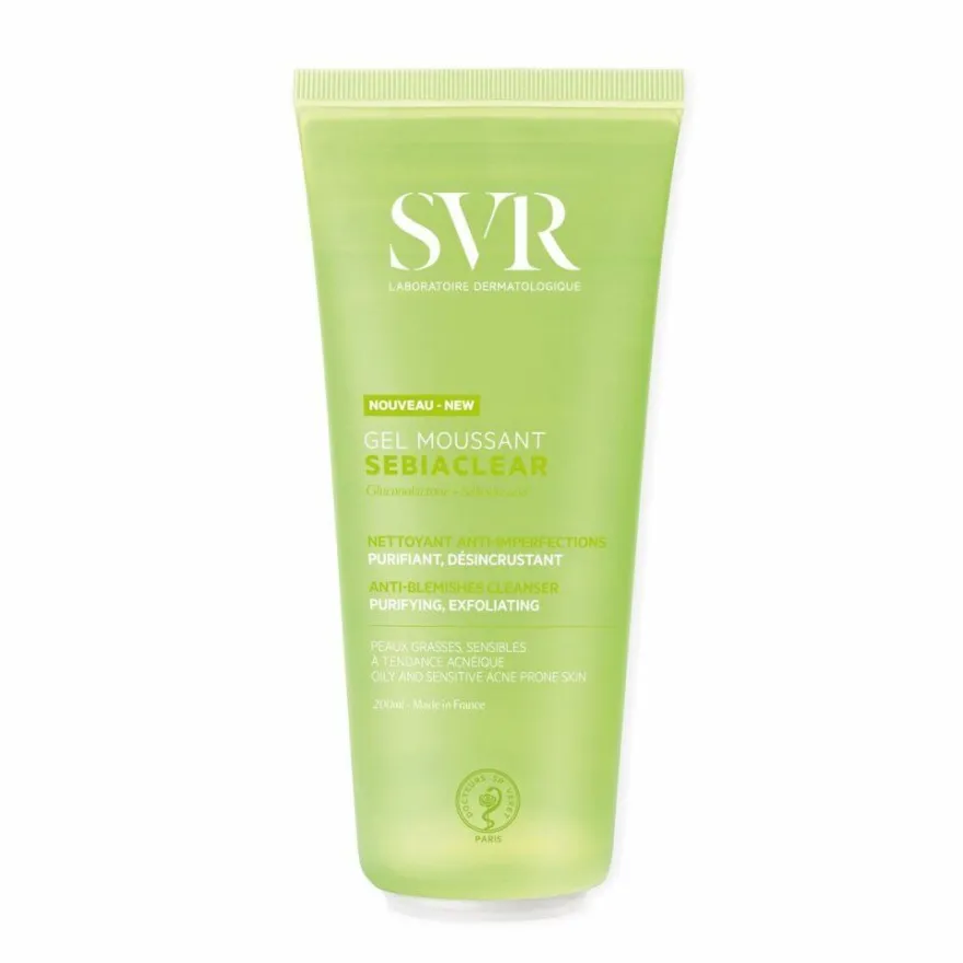 Sebiaclear moussant gel 200ml