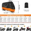 Seceles Motorrad Abdeckplane Outdoor 300D Wasserdicht für Roller, Moped, mit
