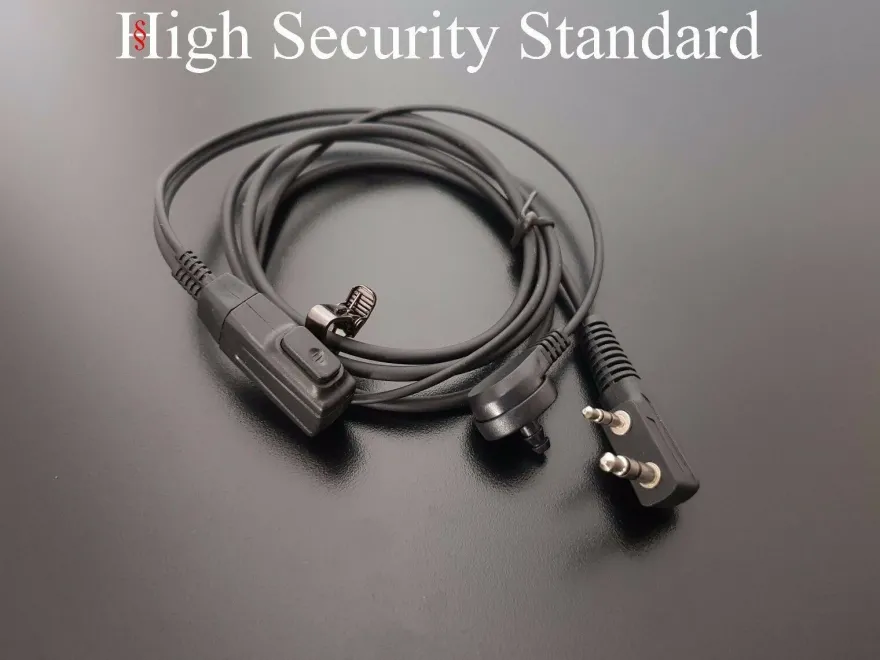 Security Headset 2 Pin Baofeng Pofung Ohrhörer Kopfhörer Schallschlauch Covert