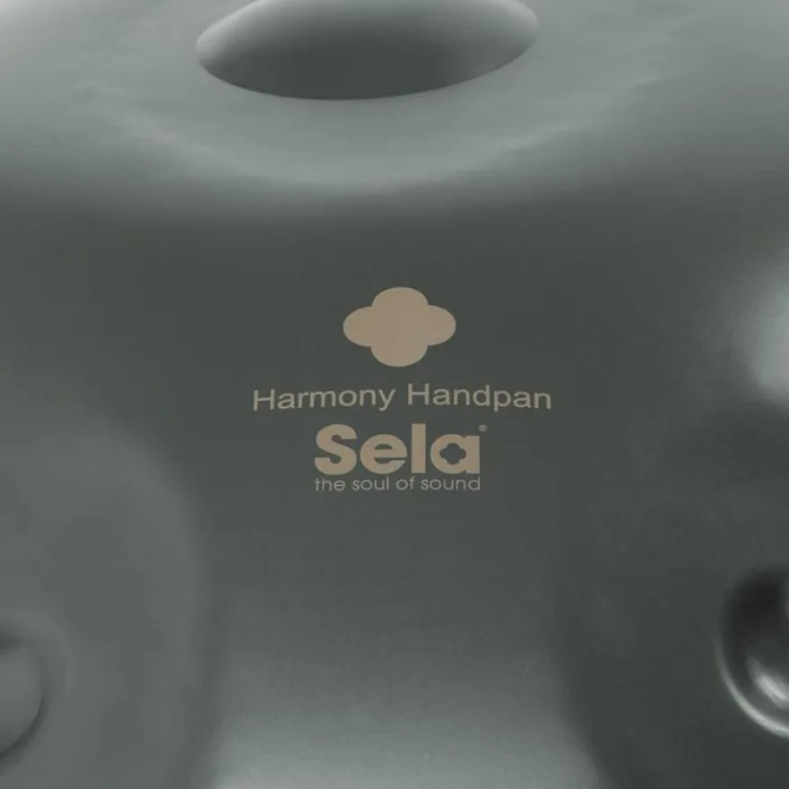 SELA Harmony Handpan Ø 57 cm F# Hijaz (440 Hz) Stahl nitriert inkl. Tasche