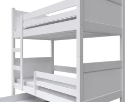 Selsey Frello - Etagenbett, weiß, 80x180 cm