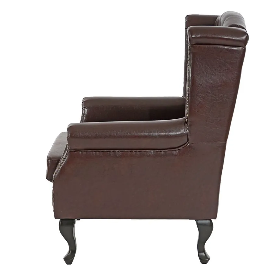 Sessel Relaxsessel Clubsessel Ohrensessel Chesterfield, Kunstleder