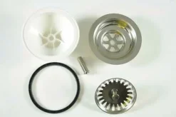 Set Eingangsmatte Rips Gummi ALU Schmutzfangwanne rutschsicher langlebig