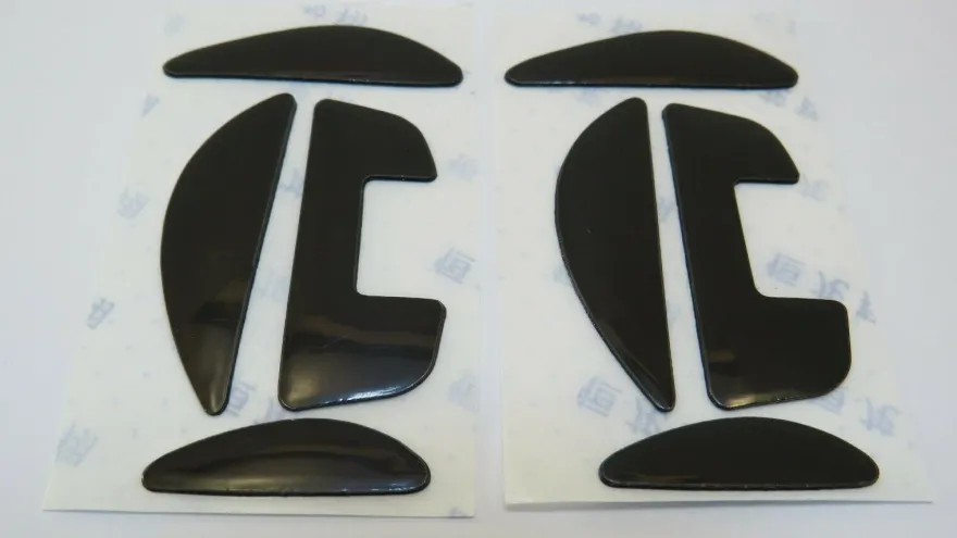 2 Set Gleitpad für Logitech G700 & G700s Gaming-Maus Ersatz-Füße, Mouse Feet