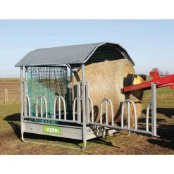 SET Heunetz 240x240 / 10cm + Rahmen f?r Viereckraufen 2 x 2 m