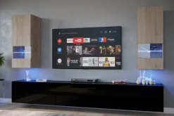 Sezana N21 Möbel für Wohnzimmer Wohnwand Mediawand Schrankwand Wohnschrank