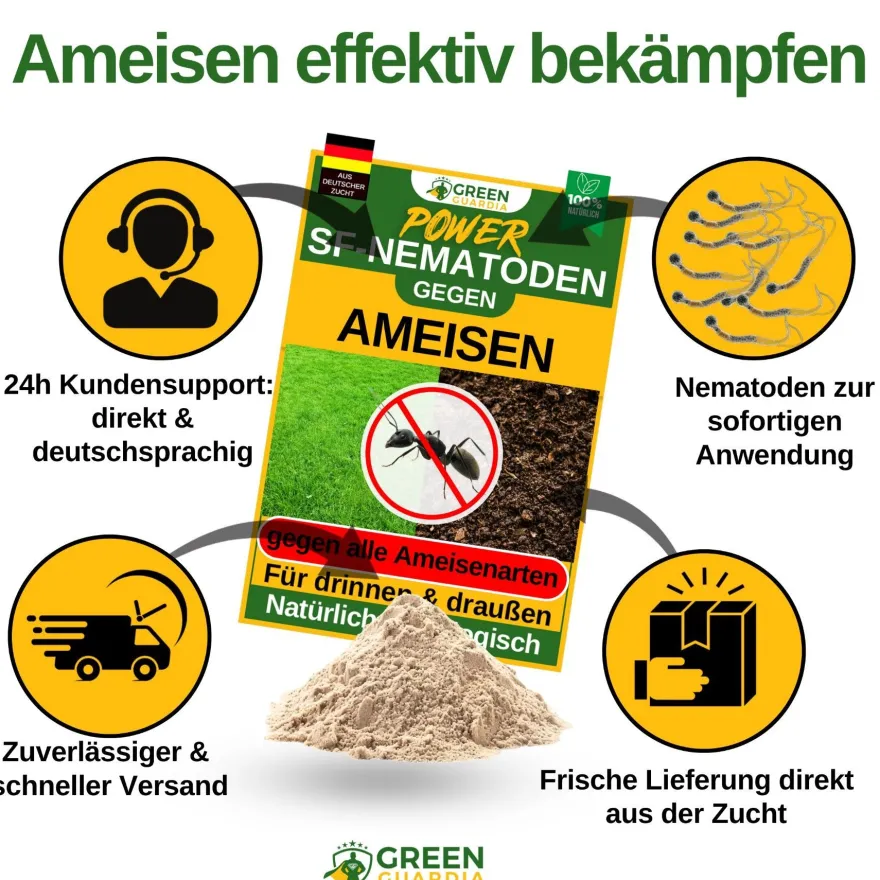SF-Nematoden gegen Ameisen