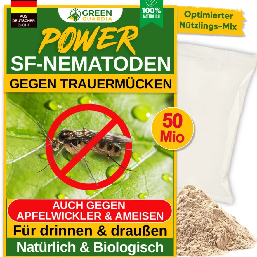 SF-Nematoden gegen Trauermücken