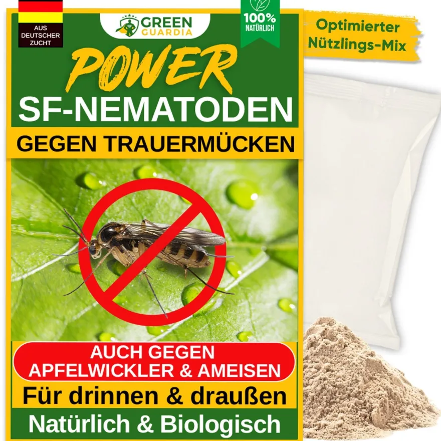 SF-Nematoden gegen Trauermücken