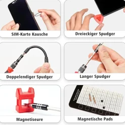 Sharden Feinmechaniker Schraubendreher Set 122 in 1 Präzisions Werkzeug Kit Torx