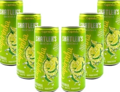 Shatlers Cocktail - 6er Set Shatlers Caipirinha 0,25L (10,1% Vol) inklusive Pfa