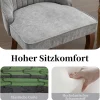 Shenyon Esszimmerstühle 8er Set, bequeme Polsterstühle aus Stoff mit