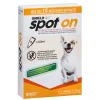 ShieldOn Spot On Floh- und Zeckenschutz für kleine Hunde - 5 x 2,5 ml