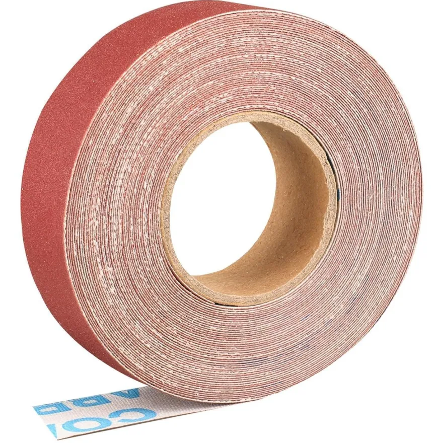 Shineboc Schleifpapierrolle 2,5 cm x 10 m, Aluminiumoxid, Körnung 600 - Ideal