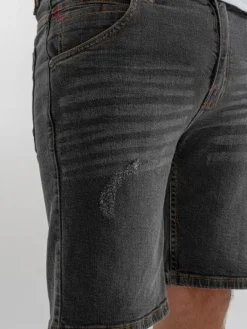 Shorts Herren Jeans Shorts Rock Creek Herren kurze Hose Bermuda Grau H-381 NEU