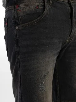 Shorts Herren Jeans Shorts Rock Creek Herren kurze Hose Bermuda Grau H-381 NEU
