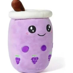 shownicer Boba Tea Plüschtier 35cm - Kawaii Bubble Tea Kuscheltier Stofftier