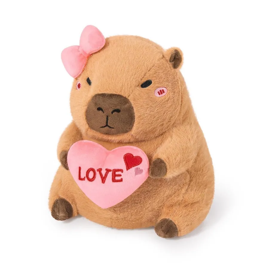 shownicer Plüschtier Capybara Kuscheltier Kawaii Stofftier Kissen Spielzeug