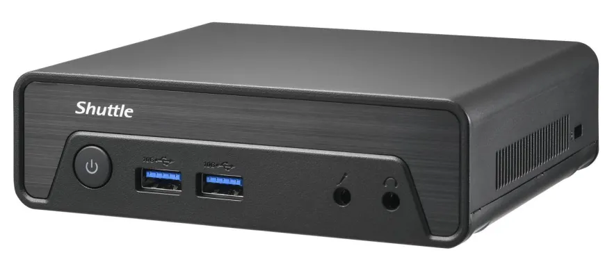 Shuttle Barebone XPC Nano NE10N Intel N100 1xSODIMM 1xM.2
