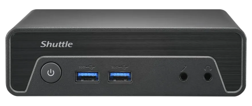 Shuttle Barebone XPC Nano NE10N Intel N100 1xSODIMM 1xM.2